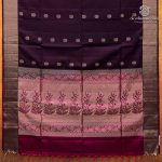 Pure Soft Silk Saree -  Deep Purple SASPS0037591 - Image 4