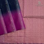 Pure Soft Silk Saree -  Dual Shade Blue with Green SASPS0037592