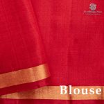 Pure Soft Silk Saree - Dark Red SASPS0037593 - Image 3
