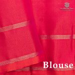 Pure Soft Silk Saree - Dual Shade Orange with Pink SASPS0037595 - Image 3