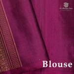 Pure Soft Silk Saree -  Grape Purple SASPS0037596 - Image 3