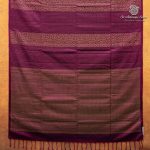 Pure Soft Silk Saree -  Grape Purple SASPS0037596 - Image 4