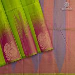 Pure Soft Silk Saree -  Pea Green SASPS0037598