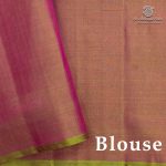 Pure Soft Silk Saree -  Pea Green SASPS0037598 - Image 3