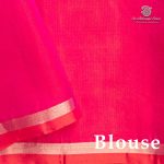 Pure Soft Silk Saree - Dual Shade Pink with Orange SASPS0037599 - Image 3