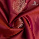 Pure Soft Silk Saree - Dual Shade Chestnut Brown SASPS0037600 - Image 2