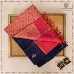 Pure Soft Silk Saree - Dark Navy Blue SASPS0037601 - Image 5