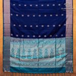Pure Soft Silk Saree -  MS Blue SASPS0037602 - Image 4
