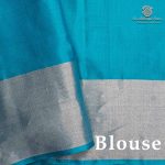 Pure Soft Silk Saree -  MS Blue SASPS0037602 - Image 3