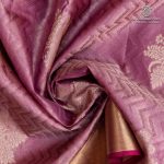 Pure Soft Silk Saree -  Light Onion Pink SASPS0037607 - Image 2