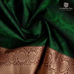 Pure Soft Silk Saree -  Emerald Green SASPS0037608 - Image 2