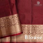 Pure Soft Silk Saree -  Emerald Green SASPS0037608 - Image 3