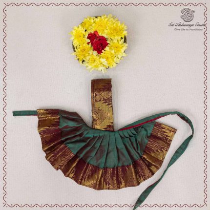 5 Inch Amman Pavadai - Dual Shade Green SASAP37628
