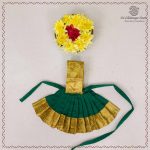5 Inch Amman Pavadai - Dark Green SASAP37631