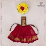 7 Inch Amman Pavadai - Dark Red SASAP37639