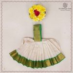 7 Inch Amman Pavadai - Ivory SASAP37640