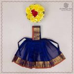 7 Inch Amman Pavadai - Dual Shade Blue SASAP37641