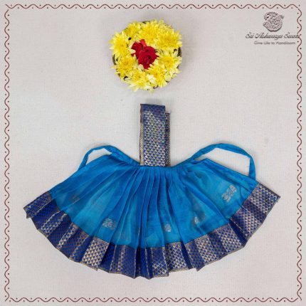 7 Inch Amman Pavadai - Blue SASAP37645