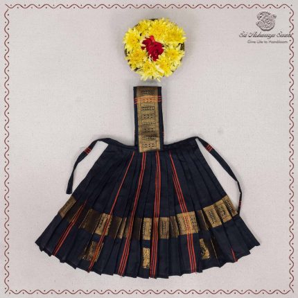 9 Inch Amman Pavadai - Black SASAP37652