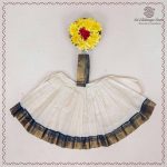 9 Inch Amman Pavadai - Ivory SASAP37654