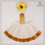 9 Inch Amman Pavadai - Ivory SASAP37656