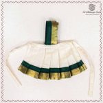4 Inch Amman Pavadai - Ivory SASAP37662