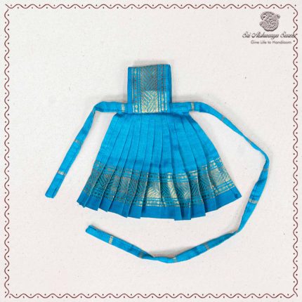 5 Inch Amman Pavadai - Blue SASAP37665