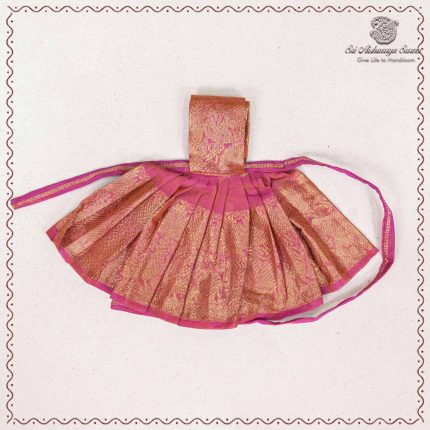 8 Inch Amman Pavadai - Pink SASAP37677