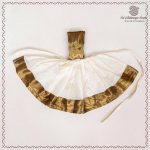 8 Inch Amman Pavadai - Ivory SASAP37692