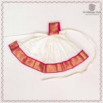 8 Inch Amman Pavadai - Ivory SASAP37693