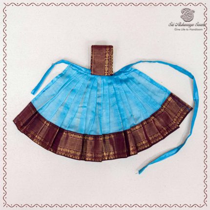 8 Inch Amman Pavadai - Light Blue SASAP37695