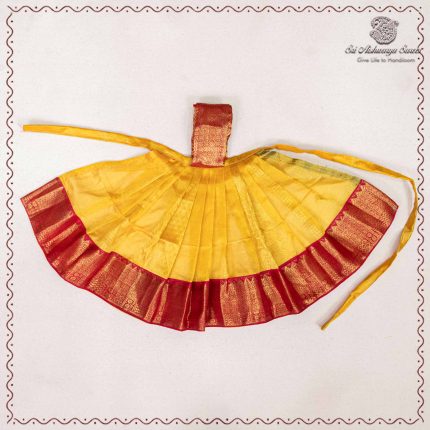 9 Inch Amman Pavadai - Bright Yellow SASAP37702