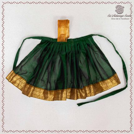 9 Inch Amman Pavadai - Dark Green SASAP37704