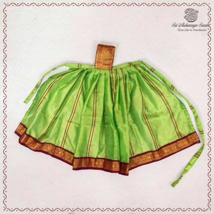12 Inch Amman Pavadai - Parrot Green SASAP37721