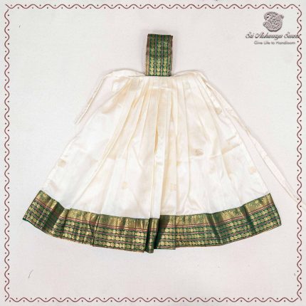 15 Inch Amman Pavadai - Ivory SASAP37739