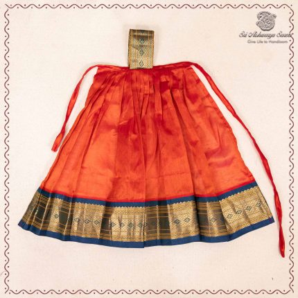 15 Inch Amman Pavadai - Sunset Orange SASAP37740