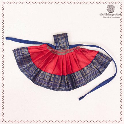 5 Inch Amman Pavadai - Dark Red SASAP37750