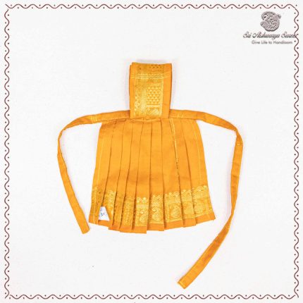 6 Inch Amman Pavadai - Mustard Yellow SASAP37751