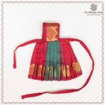 5 Inch Amman Pavadai - Red and green SASAP37753