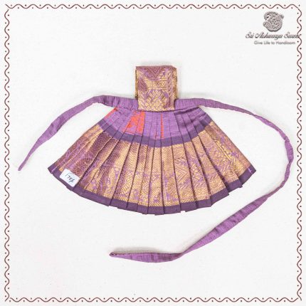 5 Inch Amman Pavadai - Lilac SASAP37760