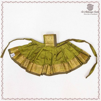 5 Inch Amman Pavadai - Olive Brown SASAP37770