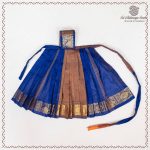 9 Inch Amman Pavadai - Blue and Brown SASAP37799