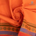 Dance Practice Sarees - Orange SASDS37808 - Image 2