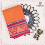Dance Practice Sarees - Red Orange SASDS37809