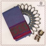 Dance Practice Sarees - Dual Shade Blue with Maroon SASDS37814