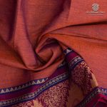 Dance Practice Sarees - Dual Shade Rust with Blue SASDS37821 - Image 2