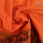 Dance Practice Sarees - Orange SASDS37826 - Image 2
