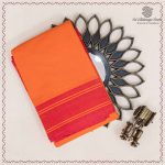 Dance Practice Sarees - Orange SASDS37834