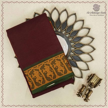 Dance Practice Sarees - Dark Brown SASDS37854