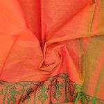 Dance Practice Sarees - Dual Shade Orange SASDS37856 - Image 2